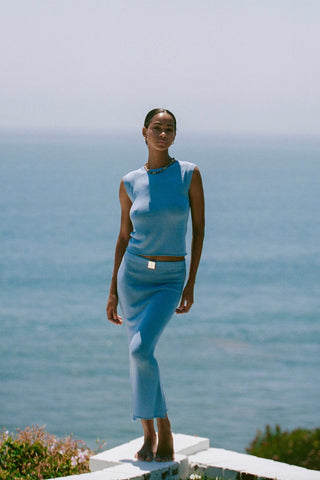 Sonya Skirt - Sky Shimmer