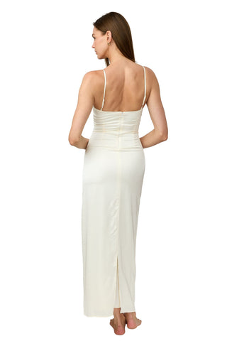 Melrose Dress - Cloud Crepe