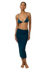 x Tianna Robillard Top - Pond Jacquard