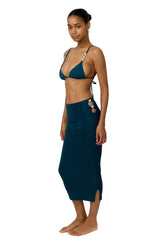 Rose Skirt - Pond Jacquard