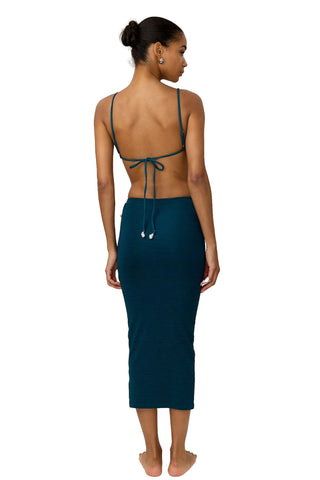 x Tianna Robillard Top - Pond Jacquard
