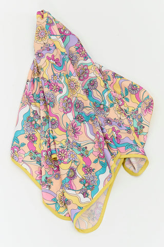 FREE GIFT | Satin Multi-Use Scarf - Vintage Swirl