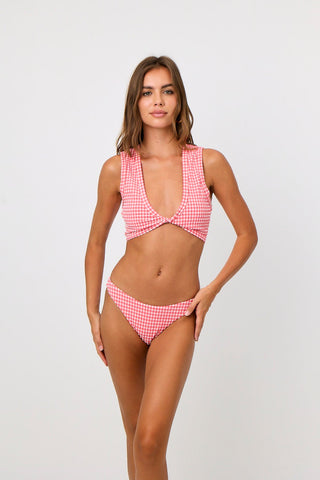 Camilla Cheeky Bottoms - Strawberry Gingham