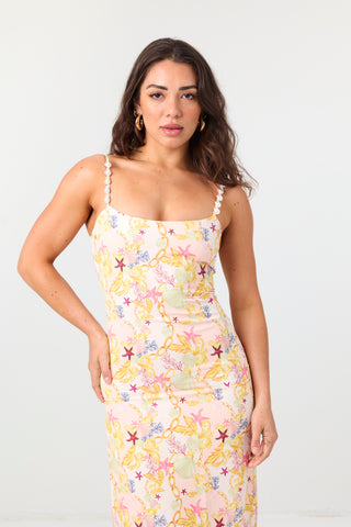 Melrose Maxi Slip Dress - Starfish