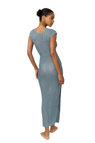 Nell Dress - Steel Blue