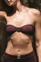 Kate Top - Fudge Jacquard
