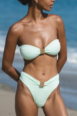 Kate Bottom - Pistachio Jacquard