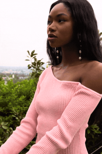Minny Dress - Candy Pink – LA PORTE Minny Dress - Candy Pink – LA PORTE