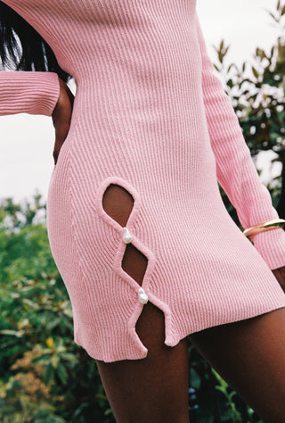 Minny Dress - Candy Pink