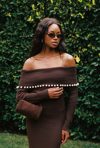 Anya Dress - Black Coffee