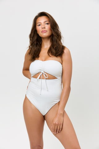 Lauryn Strapless Cut Out One Piece